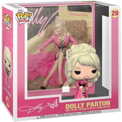 Funko Pop! Dolly Parton #29 Backwoods Barbie Albums Box