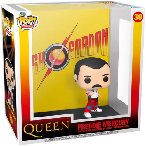 Funko Pop! Freddie Mercury #30 Flash Gordon Queen Albums Box