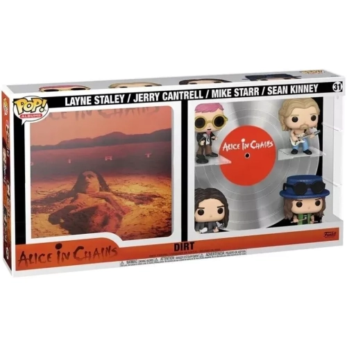 Funko Pop! Dirt #31 Layne Staley / Jerry Cantrell / Mike Starr / Sean Kinney Box