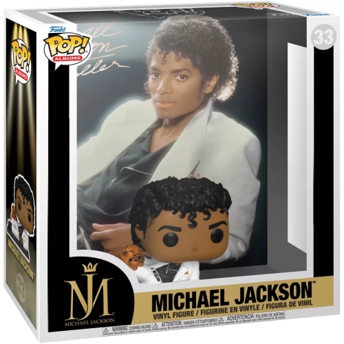 Funko Pop! Michael Jackson #33 Thriller Albums Vinyl Figure Box
