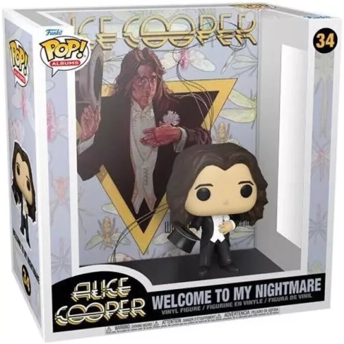 Funko Pop! Welcome to My Nightmare #34 Alice Cooper Box