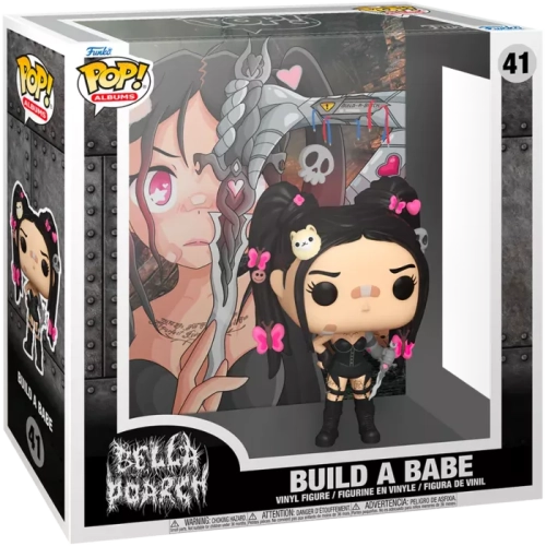 Funko Pop! Build a Babe #41 Bella Poarch Albums Vinyl Figure Box