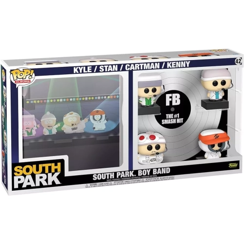 Funko Pop! South Park Boy Band #42 Kyle / Stan / Cartman / Kenny Box