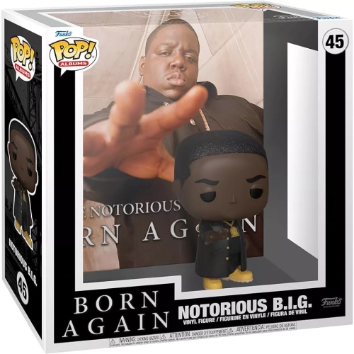 Funko Pop! Notorious B.I.G. #45 Born Again Albums Vinyl Figure Box