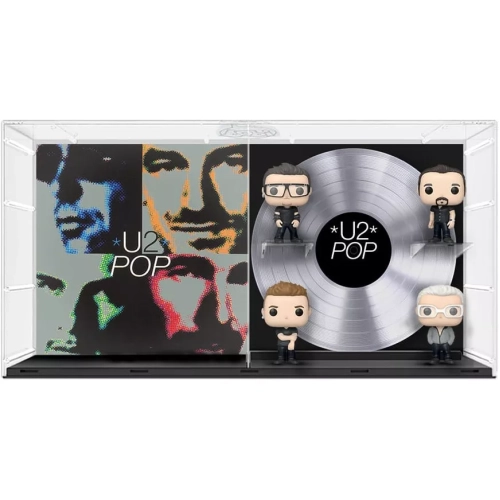 Funko Pop! U2 Pop #46 Bono / The Edge / Larry Mullen Jr. / Adam Clayton