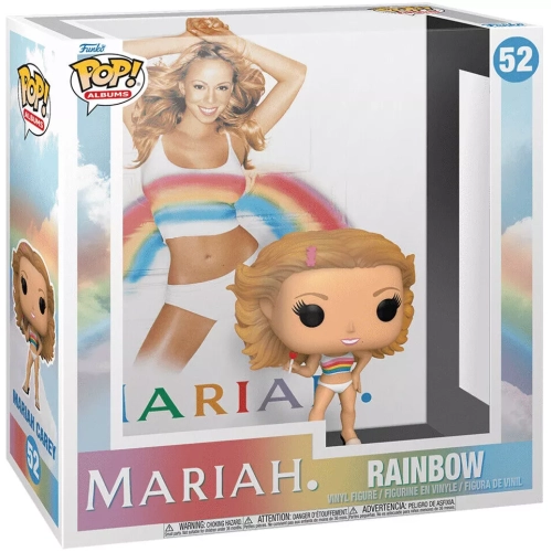 Funko Pop! Rainbow #52 Mariah Carey Albums Vinyl Figure Box