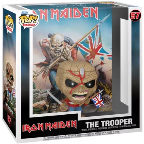 Funko Pop! The Trooper #57 Iron Maiden Albums Vinyl Figure Box