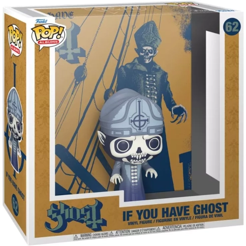 Funko Pop! If You Have Ghost #62 Papa Emeritus Albums Box