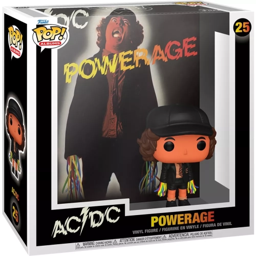 Funko Pop! Powerage #25 AC/DC Albums Vinyl Figure Box