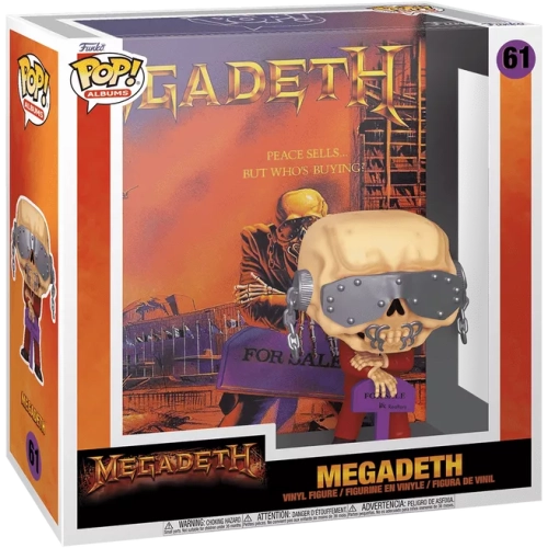 Funko Pop! Megadeth #61 Albums Vinyl Figure Box