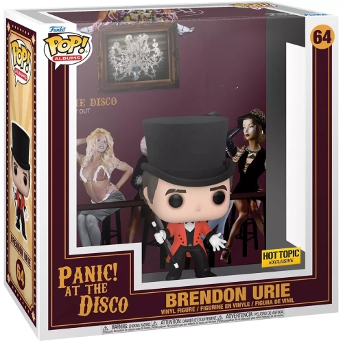 Funko Pop! Brendon Urie #64 Panic! at the Disco Albums Box