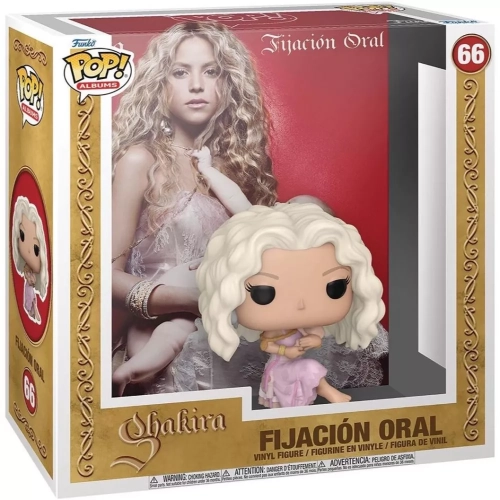 Funko Pop! Fijacion Oral #66 Shakira Albums Vinyl Figure Box