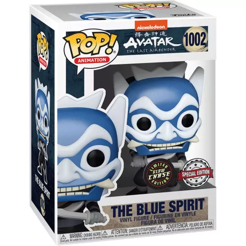 Funko Pop! The Blue Spirit #1002 Chase Glows in the Dark Box