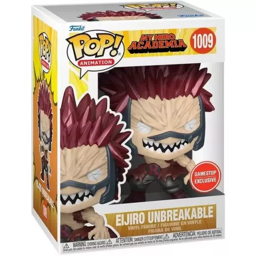 Funko Pop! Eijiro Unbreakable #1009 Metallic My Hero Academia Box