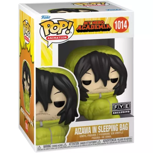 Funko Pop! Aizawa in Sleeping Bag #1014 My Hero Academia Box