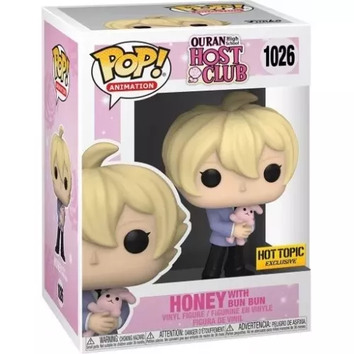 Funko Pop! Honey with Bun Bun #1026 Ouran High School Host Club Box
