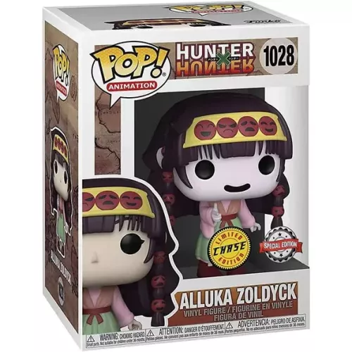 Funko Pop! Alluka Zoldyck #1028 Masked Nanika Chase Box
