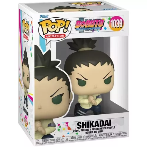 Funko Pop! Shikadai #1039 Boruto Naruto Next Generations Box