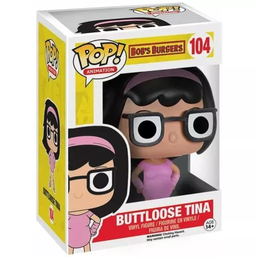 Funko Pop! Buttloose Tina #104 Bob's Burgers Animation Box