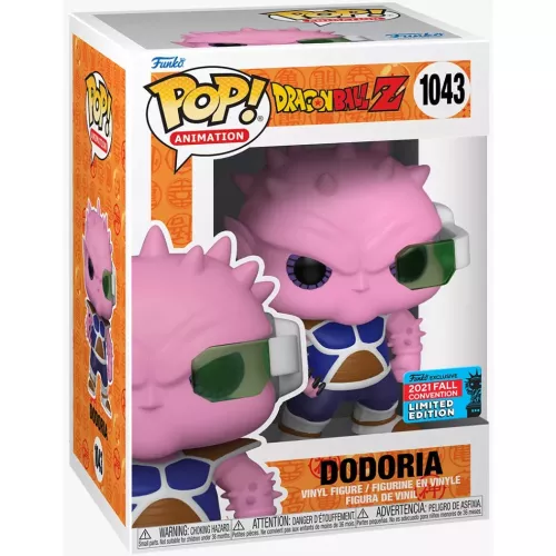 Funko Pop! Dodoria #1043 Dragon Ball Z Animation Vinyl Figure Box