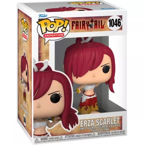 Funko Pop! Erza Scarlet #1046 Fairy Tail Animation Box