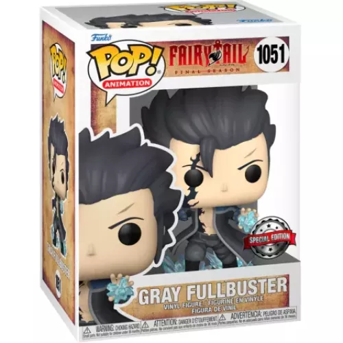 Funko Pop! Gray Fullbuster #1051 Devil Slayer Fairy Tail: Final Season Box