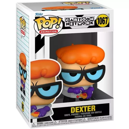 Funko Pop! Dexter #1067 Cartoon Network Animation Vinyl Figure Box
