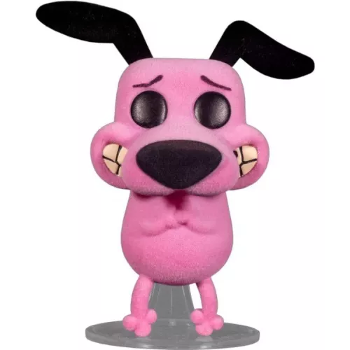 Funko Pop! Courage The Cowardly Dog #1070 Flocked Cartoon Network