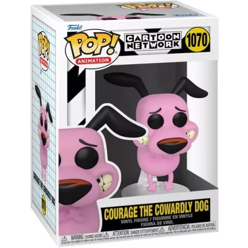 Funko Pop! Courage The Cowardly Dog #1070 Cartoon Network Box