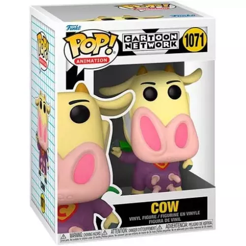 Funko Pop! Cow #1071 Cartoon Network Animation Vinyl Figure Box