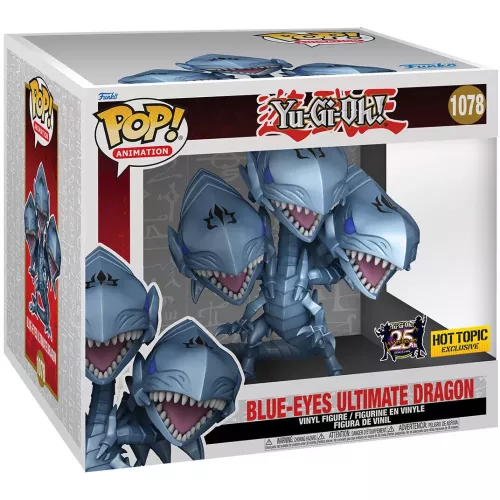 Funko Pop! Blue-Eyes Ultimate Dragon #1078 6 Inch Box