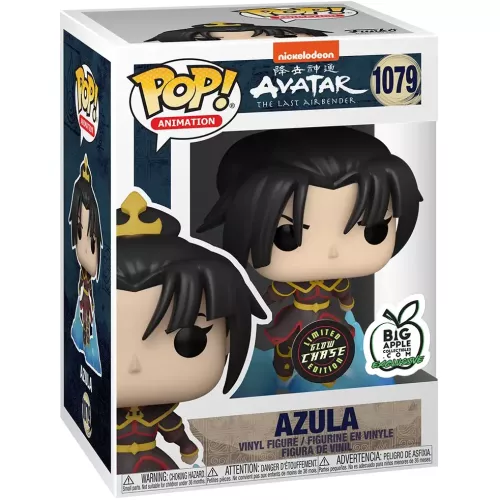 Funko Pop! Azula #1079 Chase Glows in the Dark Nickelodeon Avatar The Last Airbender Box