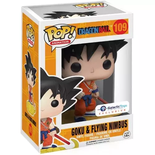 Funko Pop! Goku & Flying Nimbus #109 Orange Clothing Box