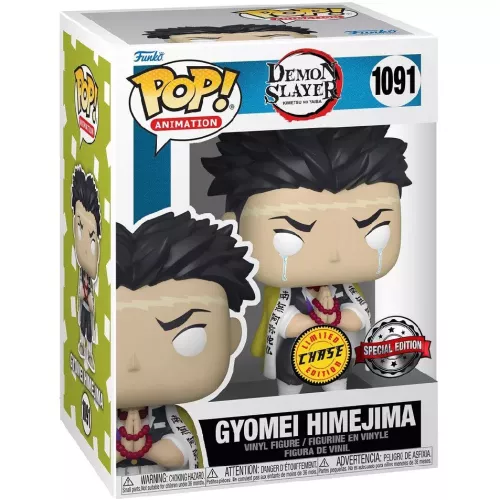 Funko Pop! Gyomei Himejima #1091 Tears Chase Demon Slayer Kimetsu no Yaiba Box