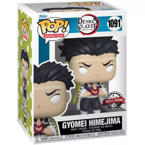 Funko Pop! Gyomei Himejima #1091 Demon Slayer Kimetsu no Yaiba Box