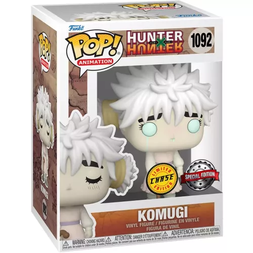 Funko Pop! Komugi #1092 Blue Eyes Chase Hunter x Hunter Box
