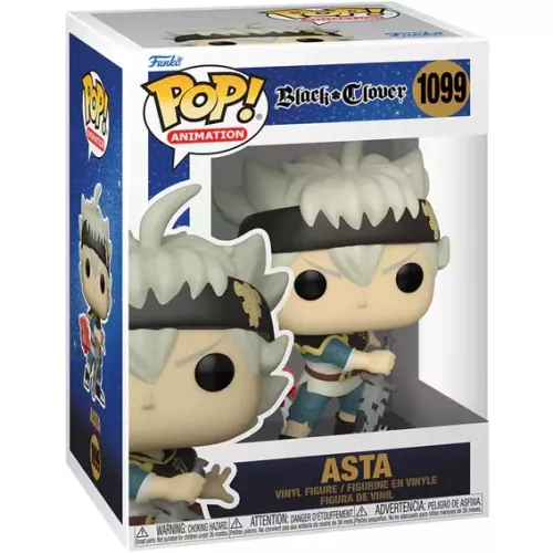 Funko Pop! Asta #1099 Black Clover Animation Vinyl Figure Box