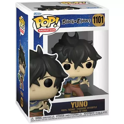 Funko Pop! Yuno #1101 Black Clover Animation Vinyl Figure Box