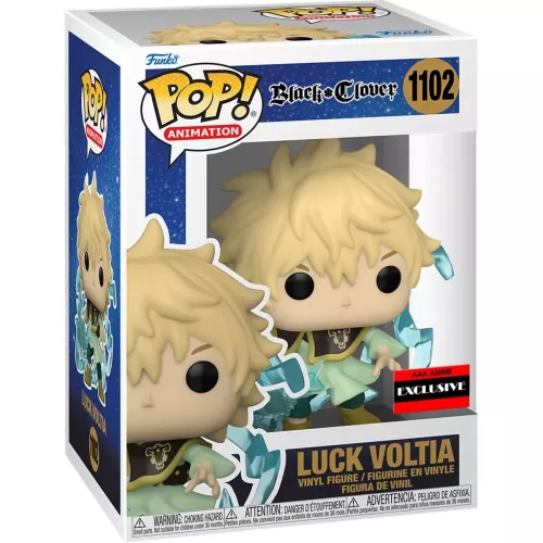 Funko Pop! Luck Voltia #1102 Black Clover Animation Box