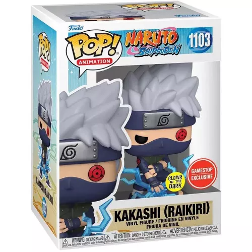 Funko Pop! Kakashi #1103 Raikiri Glows in the Dark Box
