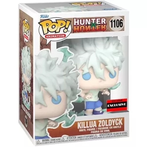Funko Pop! Killua Zoldyck #1106 Godspeed Hunter x Hunter Box