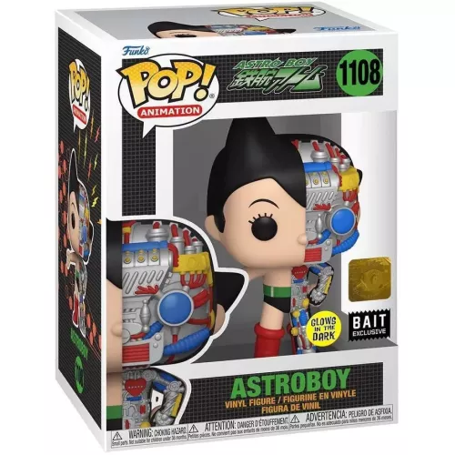 Funko Pop! Astro Boy #1108 Half Exposed Glows in the Dark Box