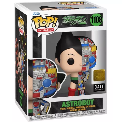Funko Pop! Astro Boy #1108 Half Exposed Animation Vinyl Figure Box