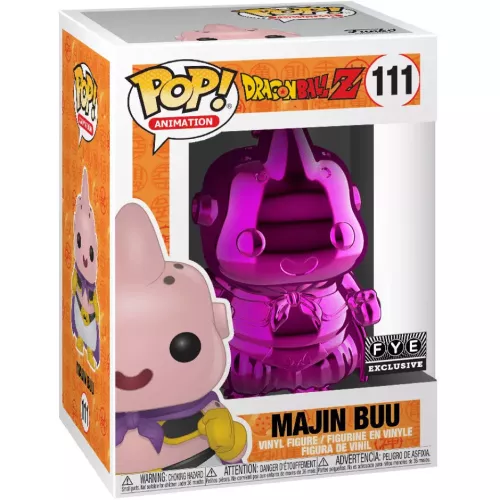 Funko Pop! Majin Buu #111 Pink Chrome Dragon Ball Z Box