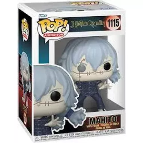 Funko Pop! Mahito #1115 Jujutsu Kaisen Animation Vinyl Figure Box