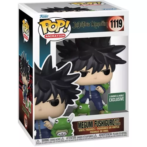 Funko Pop! Megumi Fushiguro with Toads #1119 Jujutsu Kaisen Box