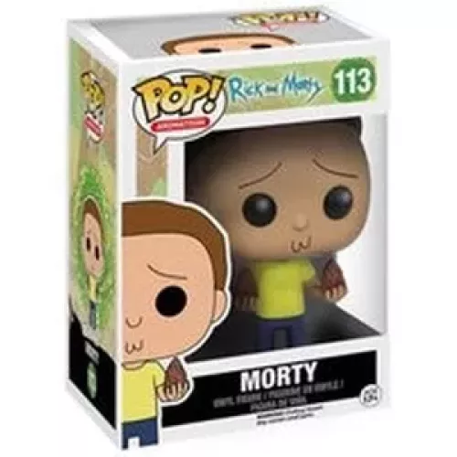 Funko Pop! Morty #113 Rick and Morty Animation Vinyl Figure Box