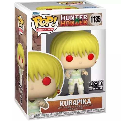 Funko Pop! Kurapika #1135 Scarlet Eyes with Chain Hunter x Hunter Box