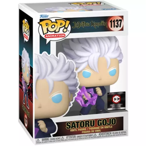 Funko Pop! Satoru Gojo #1137 Hollow Purple Jujutsu Kaisen Box