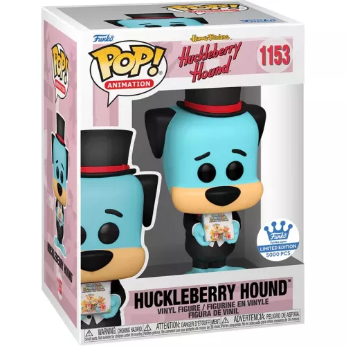Funko Pop! Huckleberry Hound #1153 with Hanna Barbera Book Box